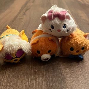 set of 4 aristocats tsum tsums!